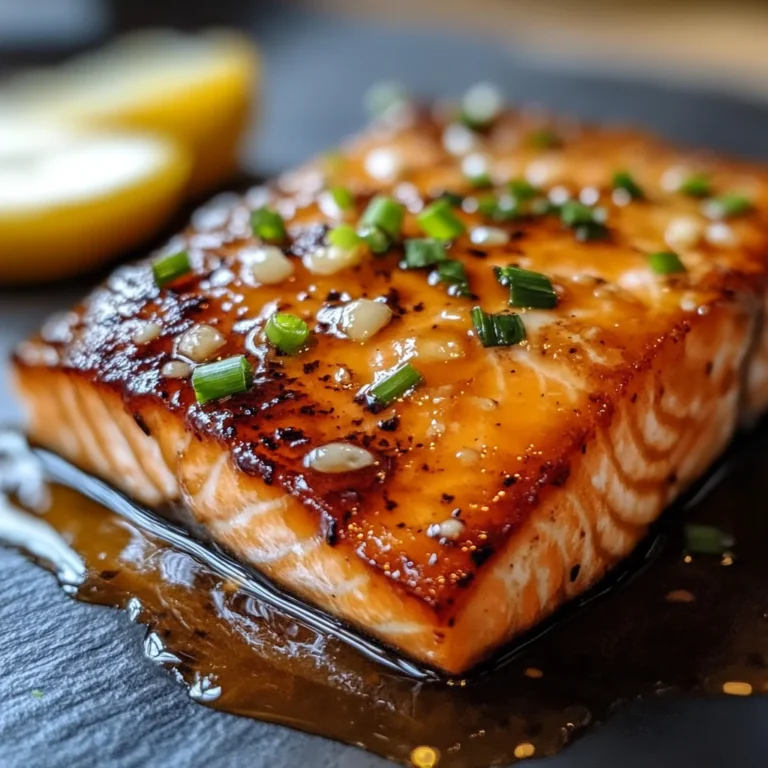 Crispy Honey Garlic Glazed Salmon Recipe