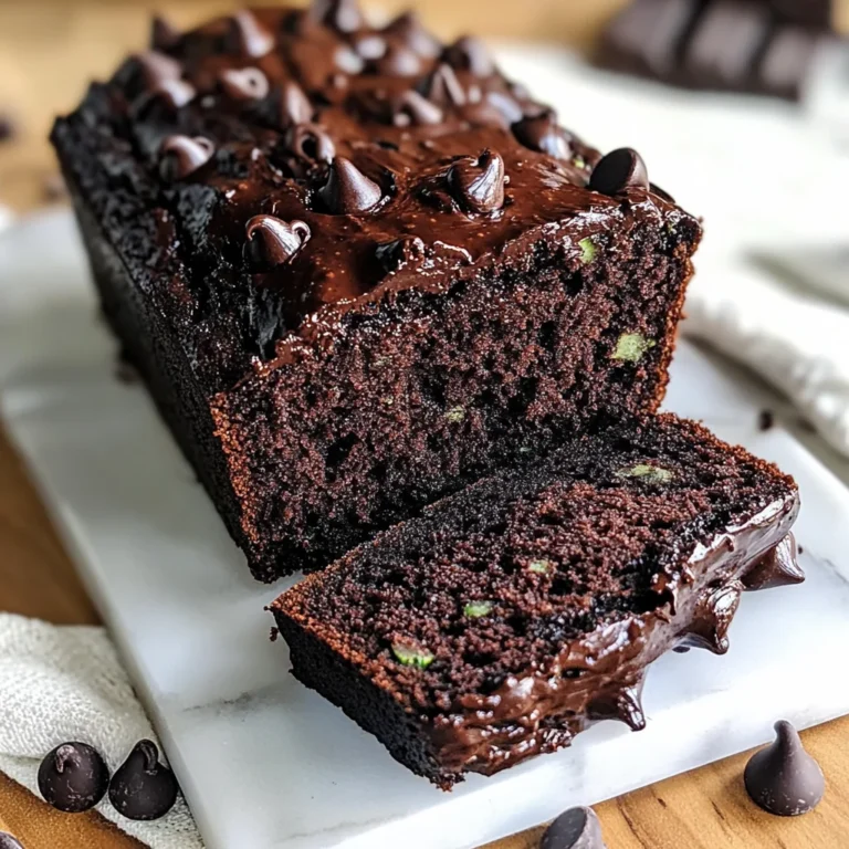 Double Chocolate Zucchini Bread