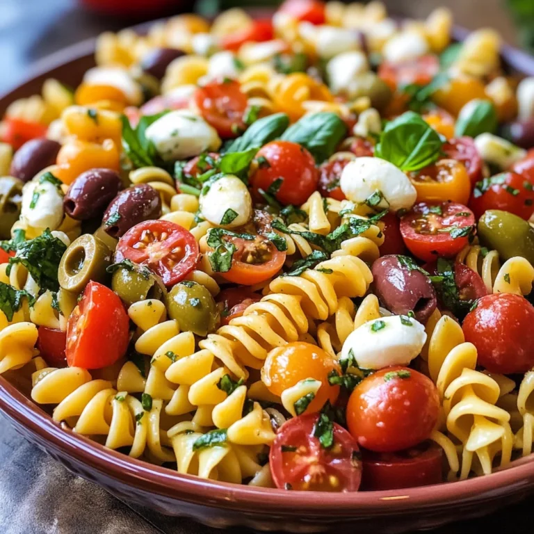 Easy Italian Antipasto Pasta Salad