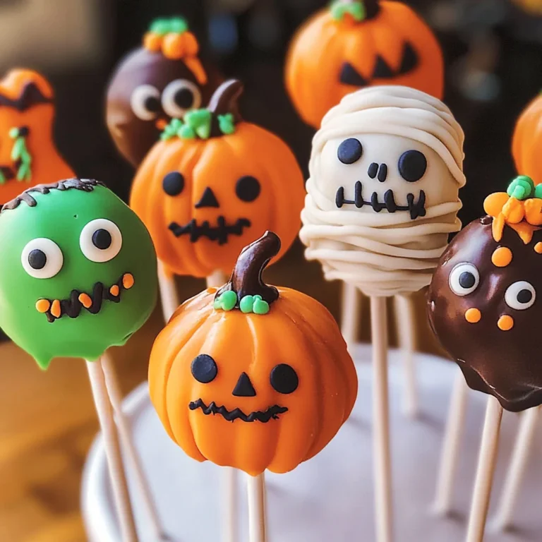 Halloween Cake Pops