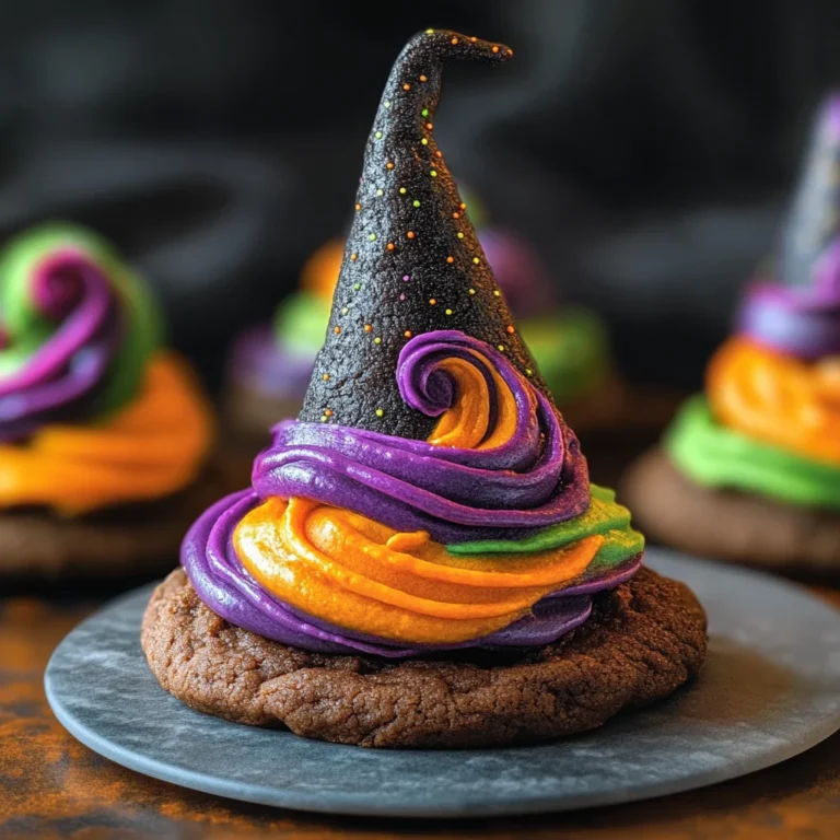 Halloween Witch Hat Cookies