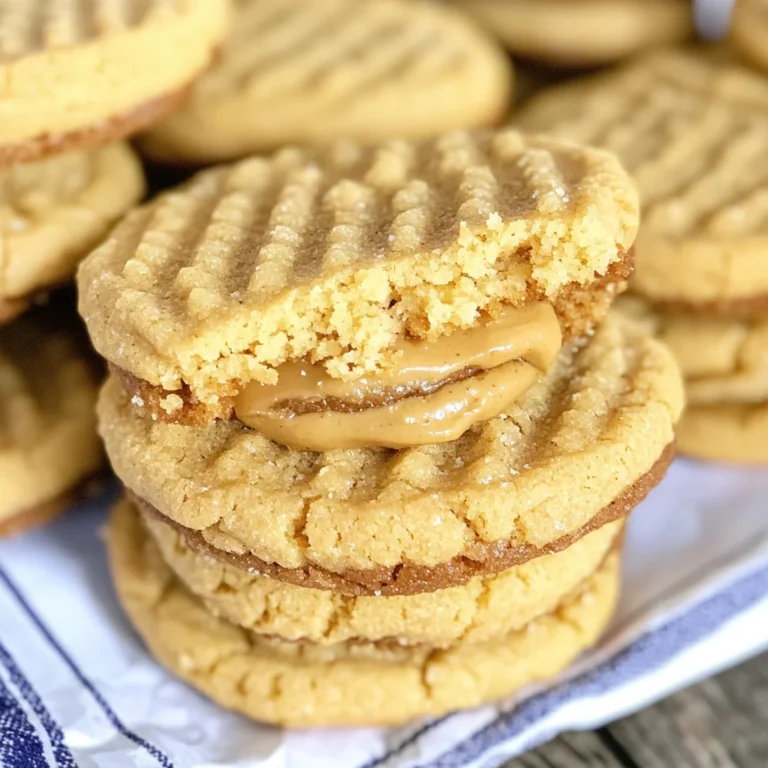 Homemade Nutter Butter Cookies