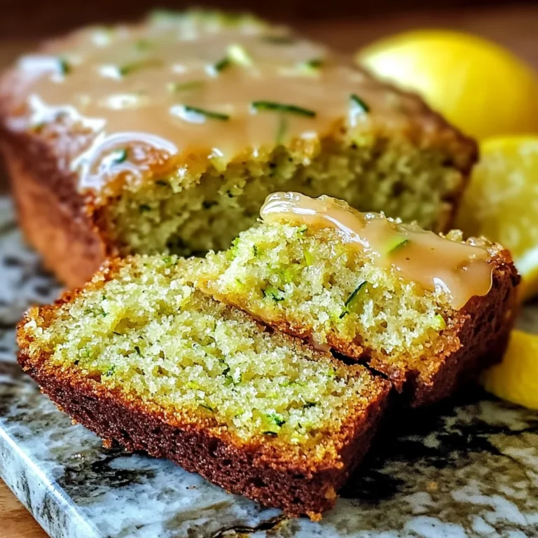 Lemon Zucchini Bread: A Bright & Moist Slice of Summer