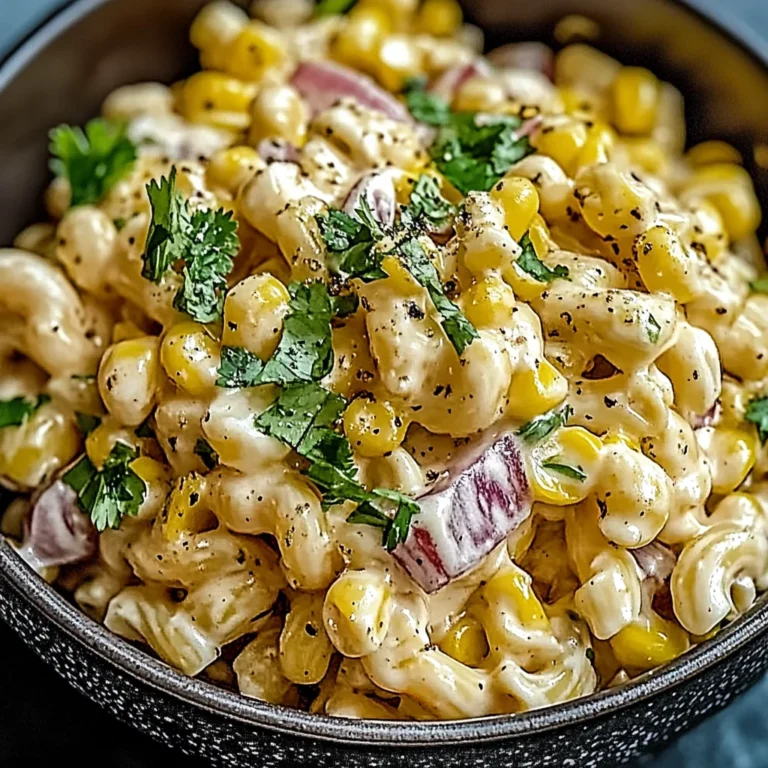 Mexican Street Corn Pasta Salad is a must-try dish!