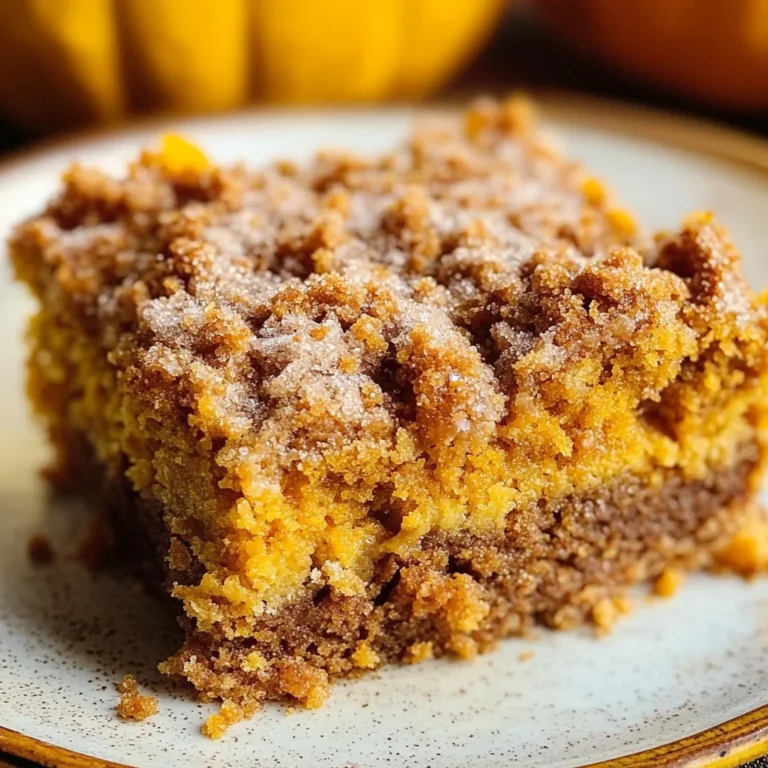 Pumpkin Coffee Cake