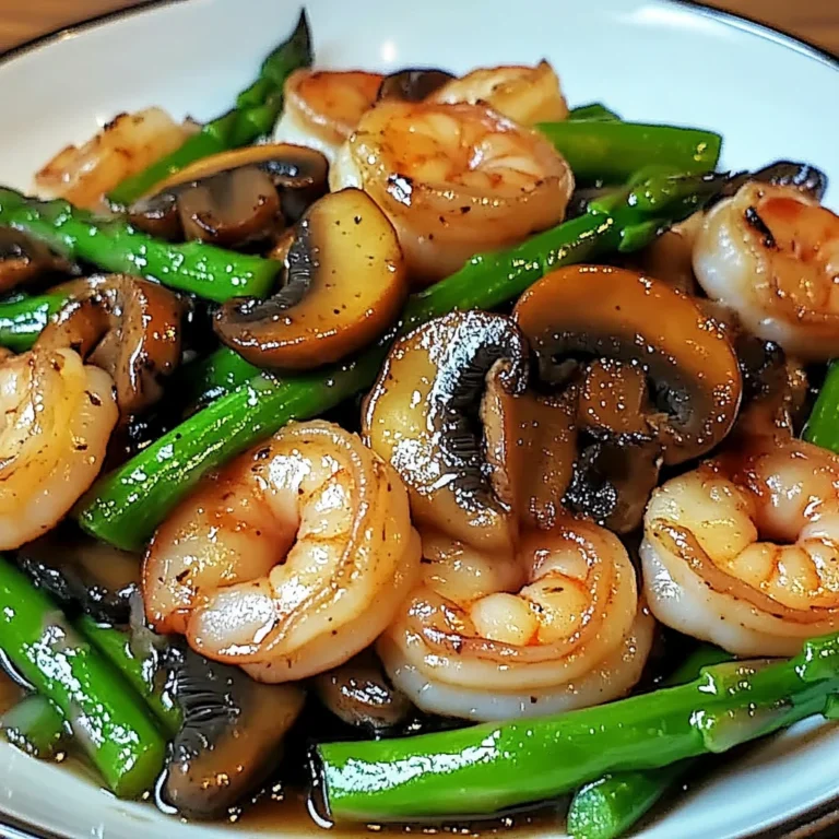 Shrimp and Asparagus Stir-Fry with Mushrooms: An Amazing Ultimate Recipe