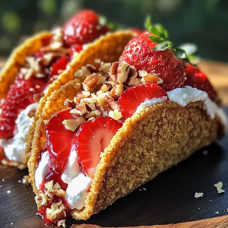 Strawberry Crunch Cheesecake Tacos