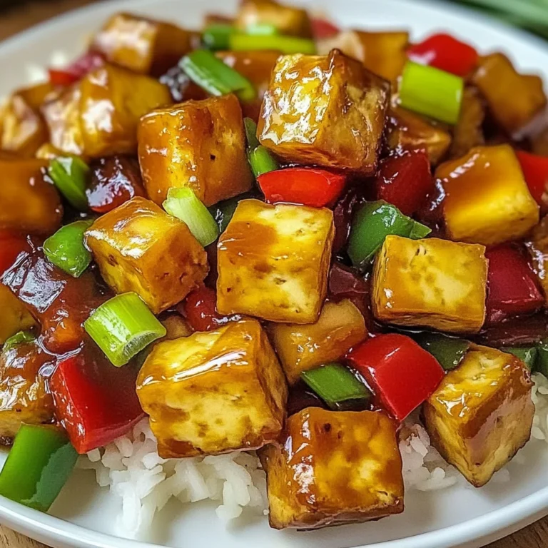 Vegan Pineapple Tofu