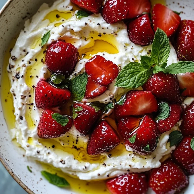 Whipped Feta with Roasted Strawberries: A Flavorful Delight You Can’t Resist