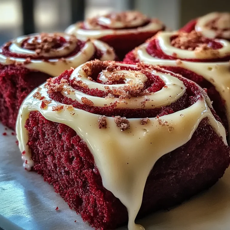 ed Velvet Cinnamon Rolls: A Decadent Twist on a Classic