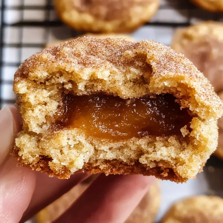Apple Butter Snickerdoodle Cookies