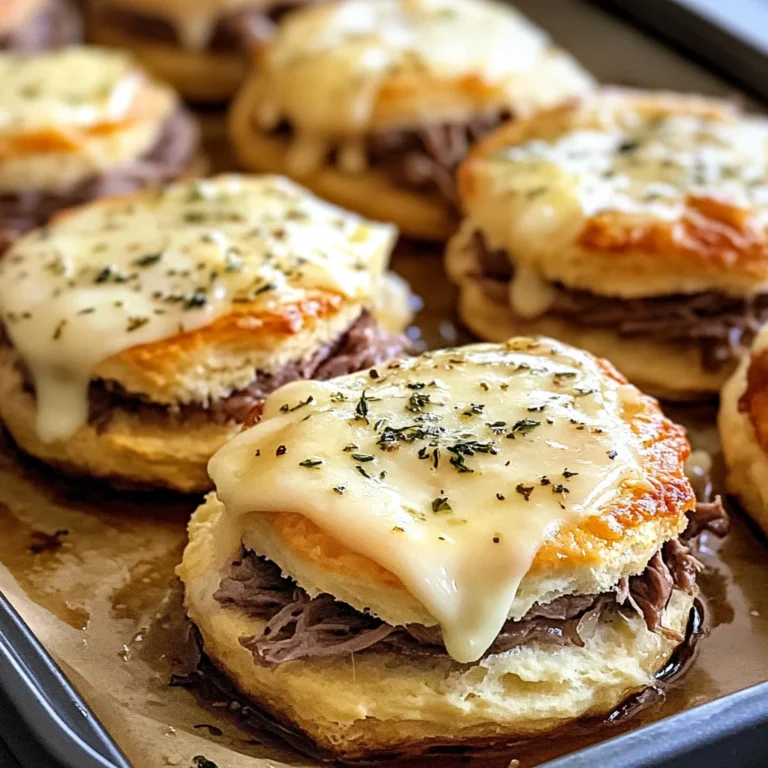Baked French Dip Biscuits Recipe: A Comforting, Family-Friendly Meal