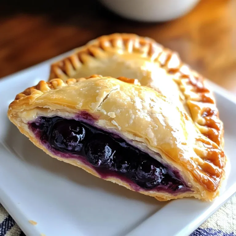 Blueberry Lemon Hand Pies
