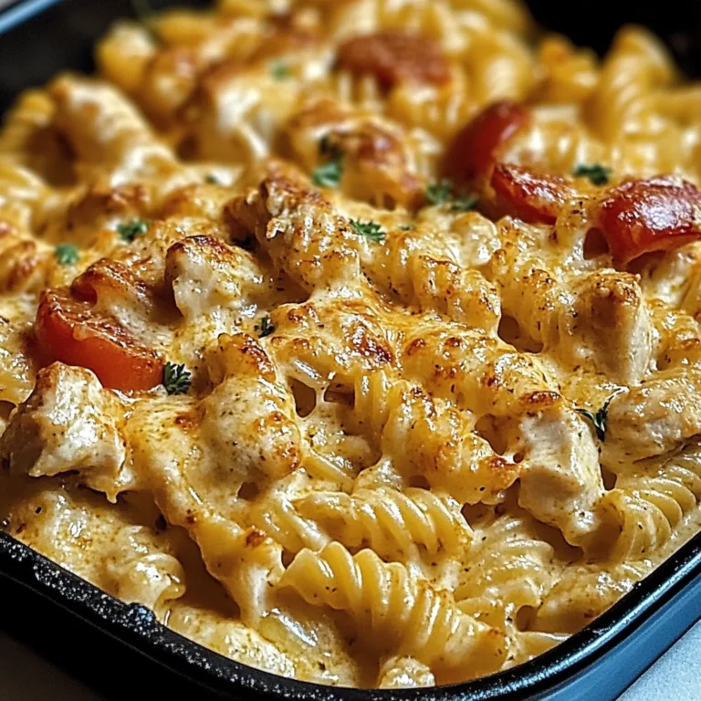 Cajun Cream Cheese Chicken Pasta Bake Recipe