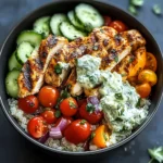 Chicken Tzatziki Bowls