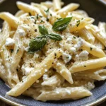 Creamy Lemon Feta Pasta Recipe