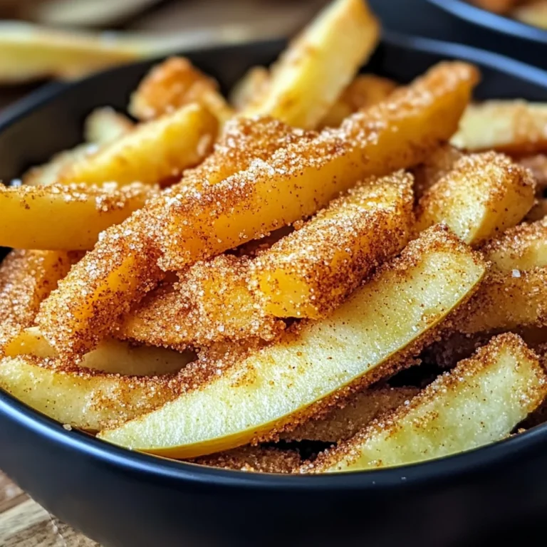 Crispy Air Fryer Apple Fries