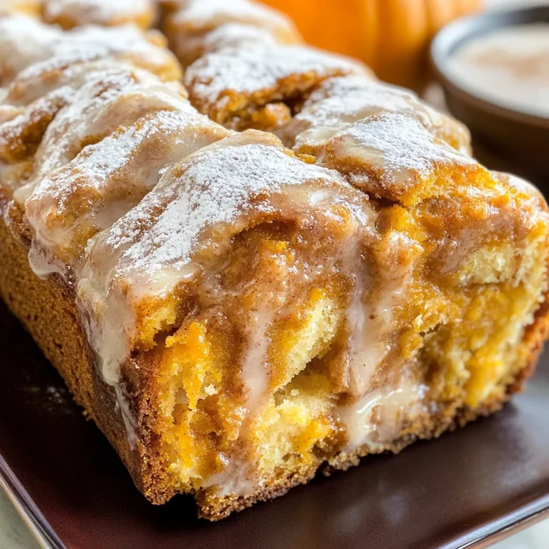 Easy Pumpkin Pull-Apart Loaf