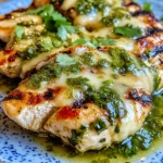 Grilled Salsa Verde Pepper Jack Chicken