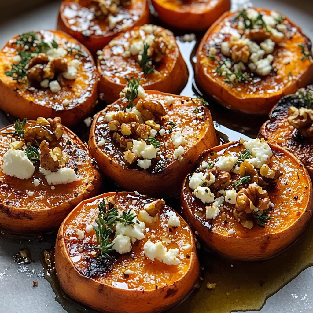 Honey Feta Sweet Potato Rounds: A Delicious & Easy Recipe