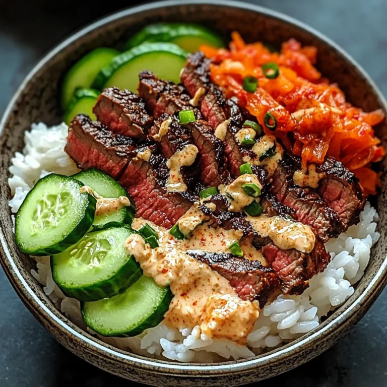 Korean BBQ Steak Bowls: A Delicious and Easy Recipe to Try Tonight