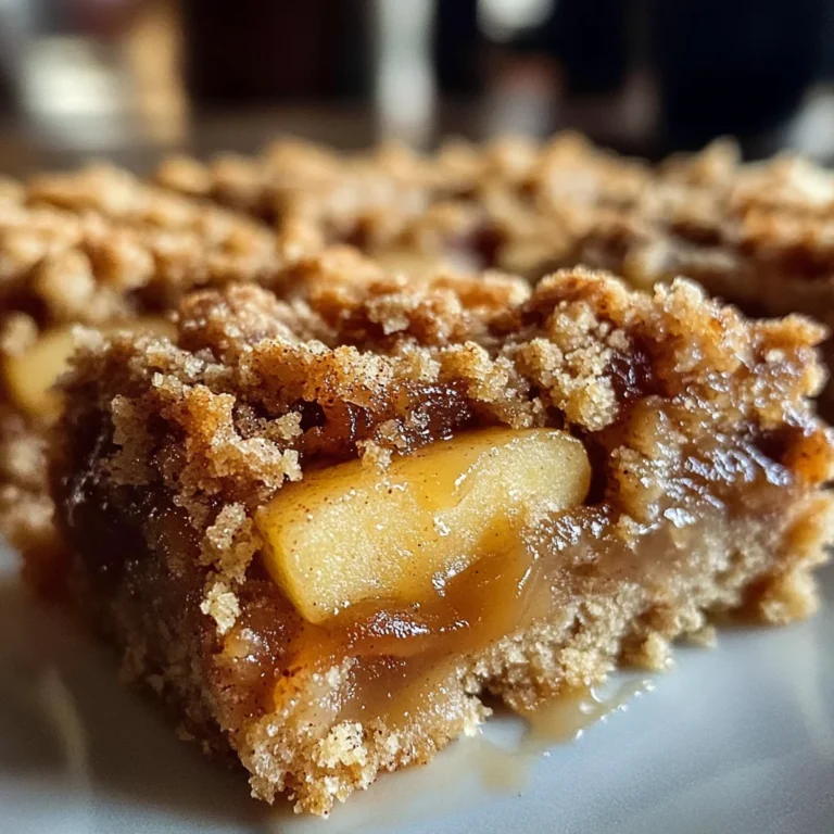 Salted Caramel Apple Crumble Bars Fall Treat: Get Addicted in 45 Min