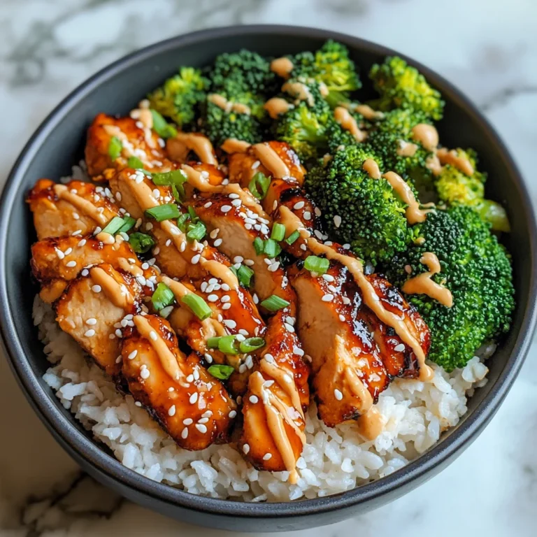 Sticky Chicken Bowls Recipe