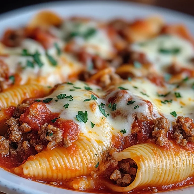 Stuffed Shells with Meat