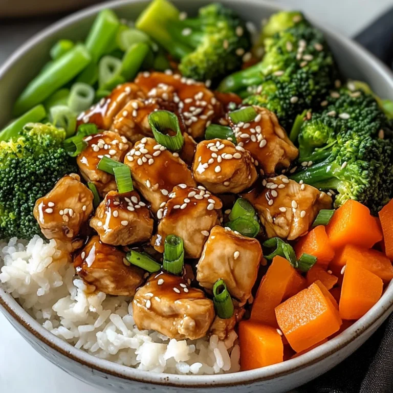 Teriyaki Chicken Rice Bowl