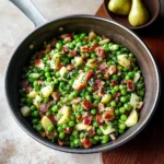 Thanksgiving Peas (with Pear and Pancetta)