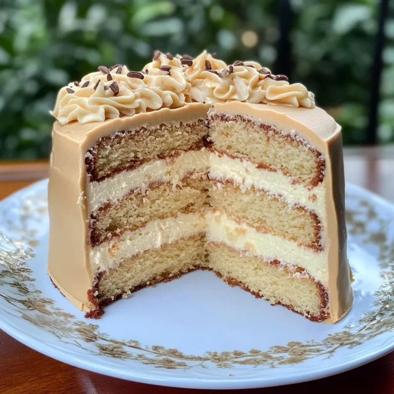 White Chocolate Mocha Cake