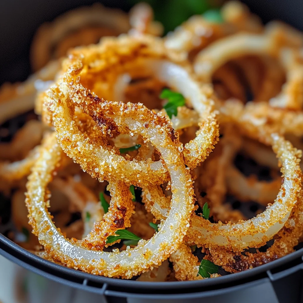 Air Fryer Crispy Onions recipe