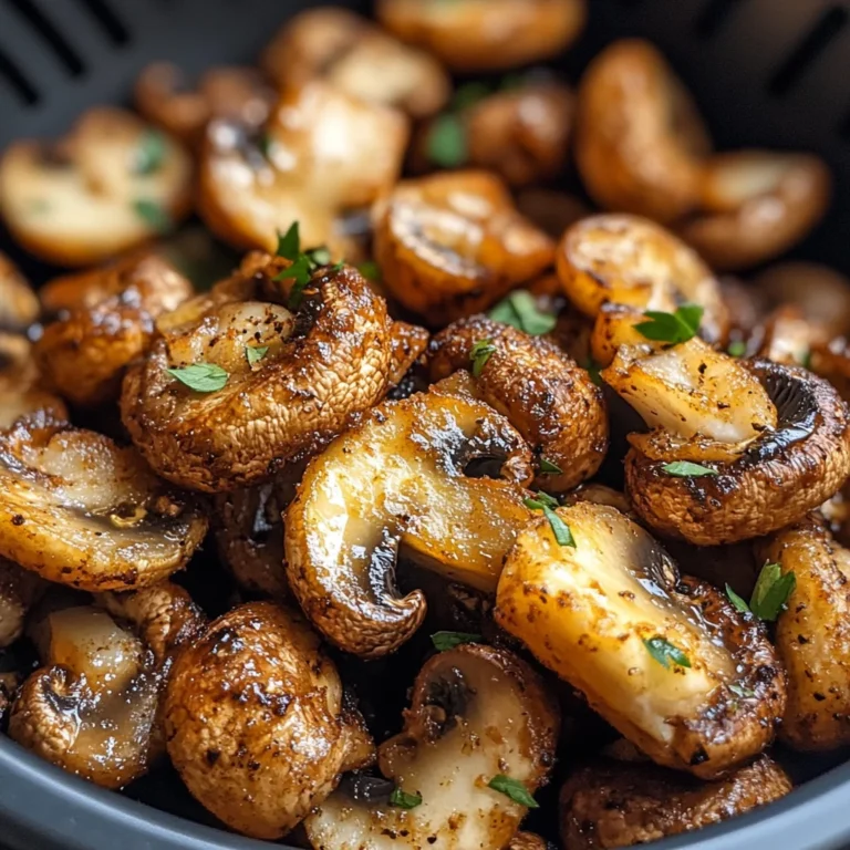 Air Fryer Mushrooms: Discover a Crispy Delight Today!