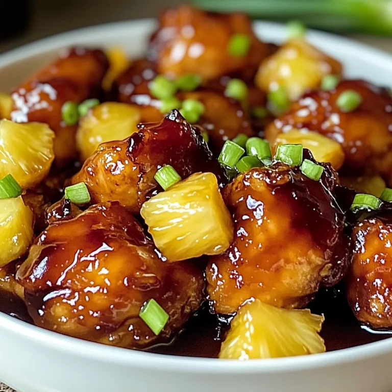 Brown Sugar Pineapple Chicken