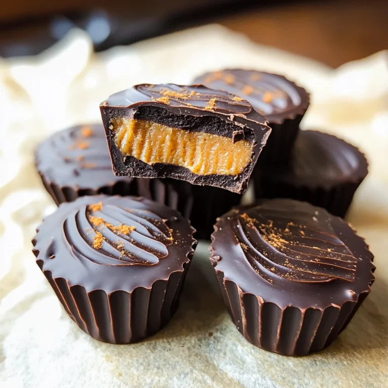 Chocolate Pumpkin Butter Cups