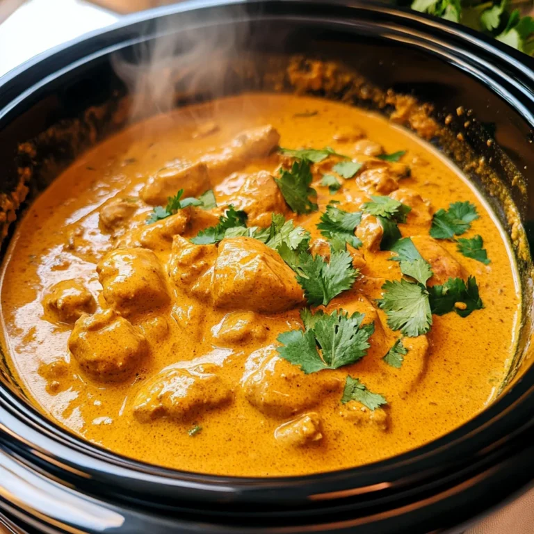 Crockpot Butter Chicken