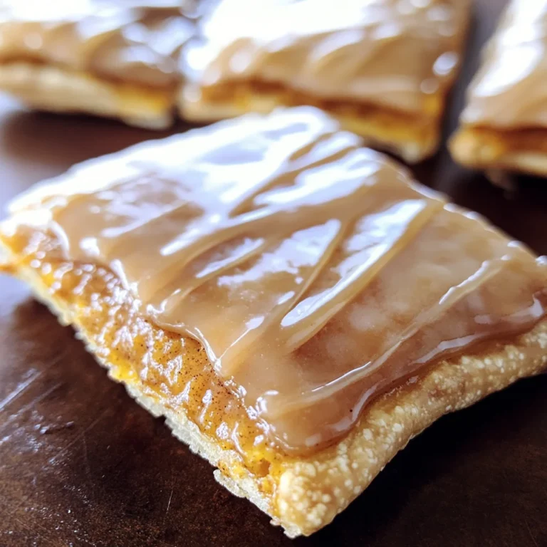 Maple-Glazed Pumpkin Poptarts