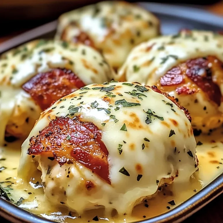 Melted Mozzarella & Ranch Chicken Bombs