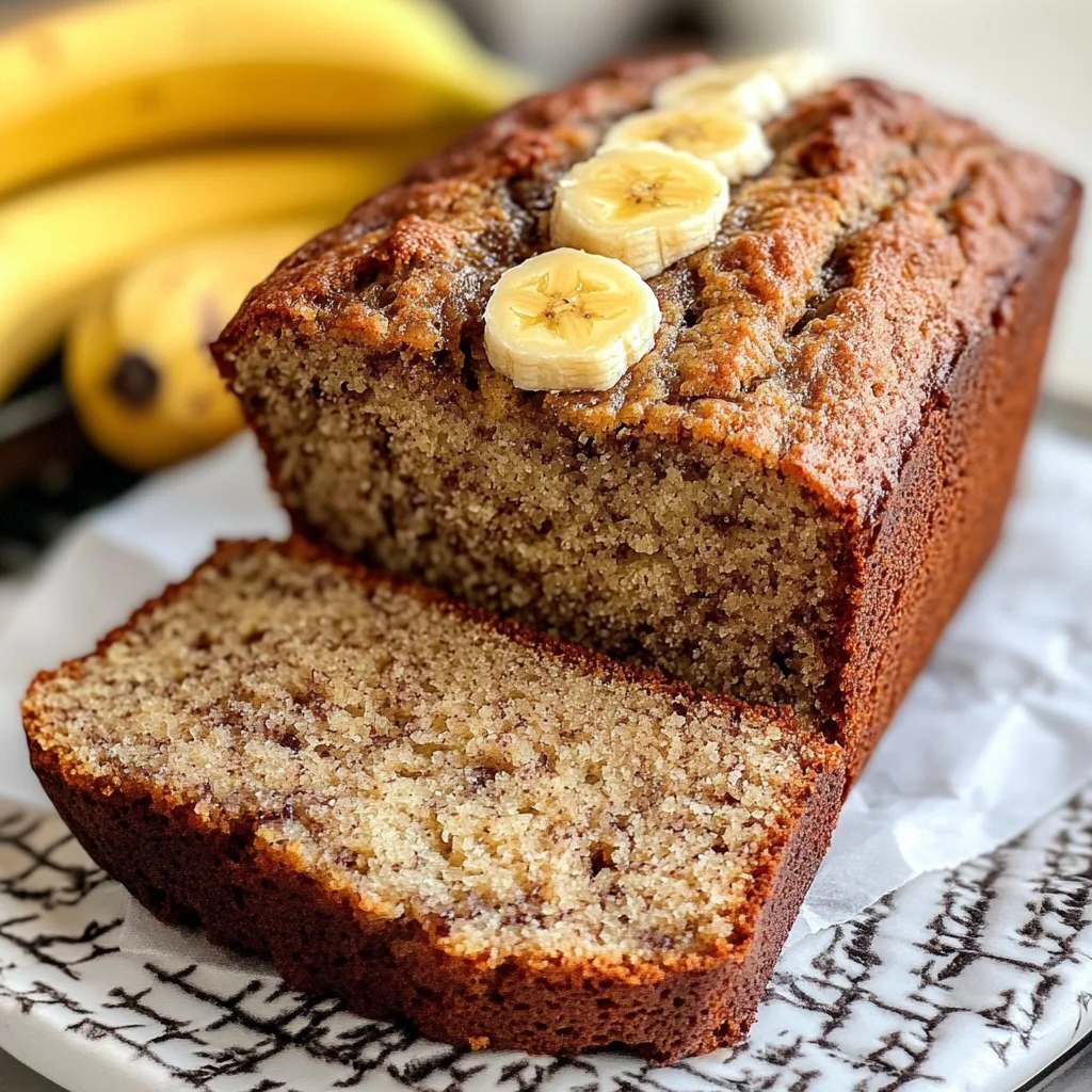 Moist Banana Bread Recipe