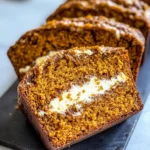 Pumpkin Cream Cheese Bread