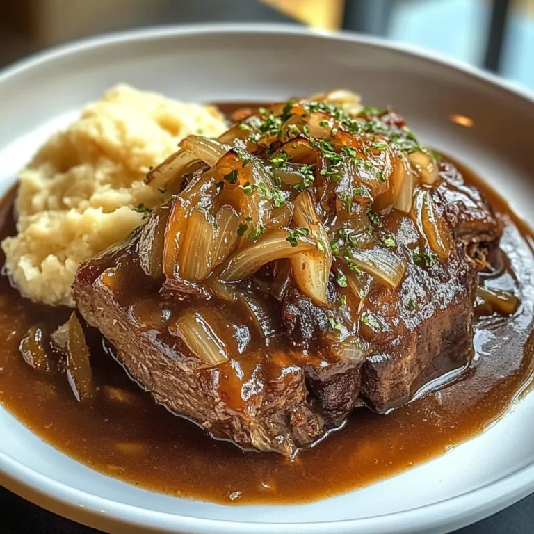 Savory French Onion Pot Roast Recipe for Comfort Food Lovers