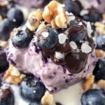 Wholesome Frozen Blueberry Yogurt Clusters