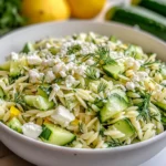 Best Cucumber Lemon Orzo Salad