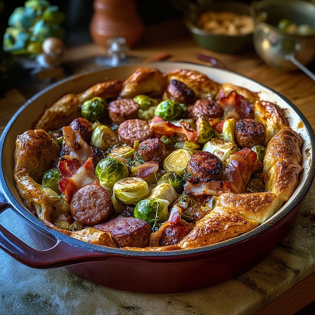 Christmas toad in the hole