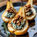 Elegant Blue Cheese Stuffed Pears Recipe