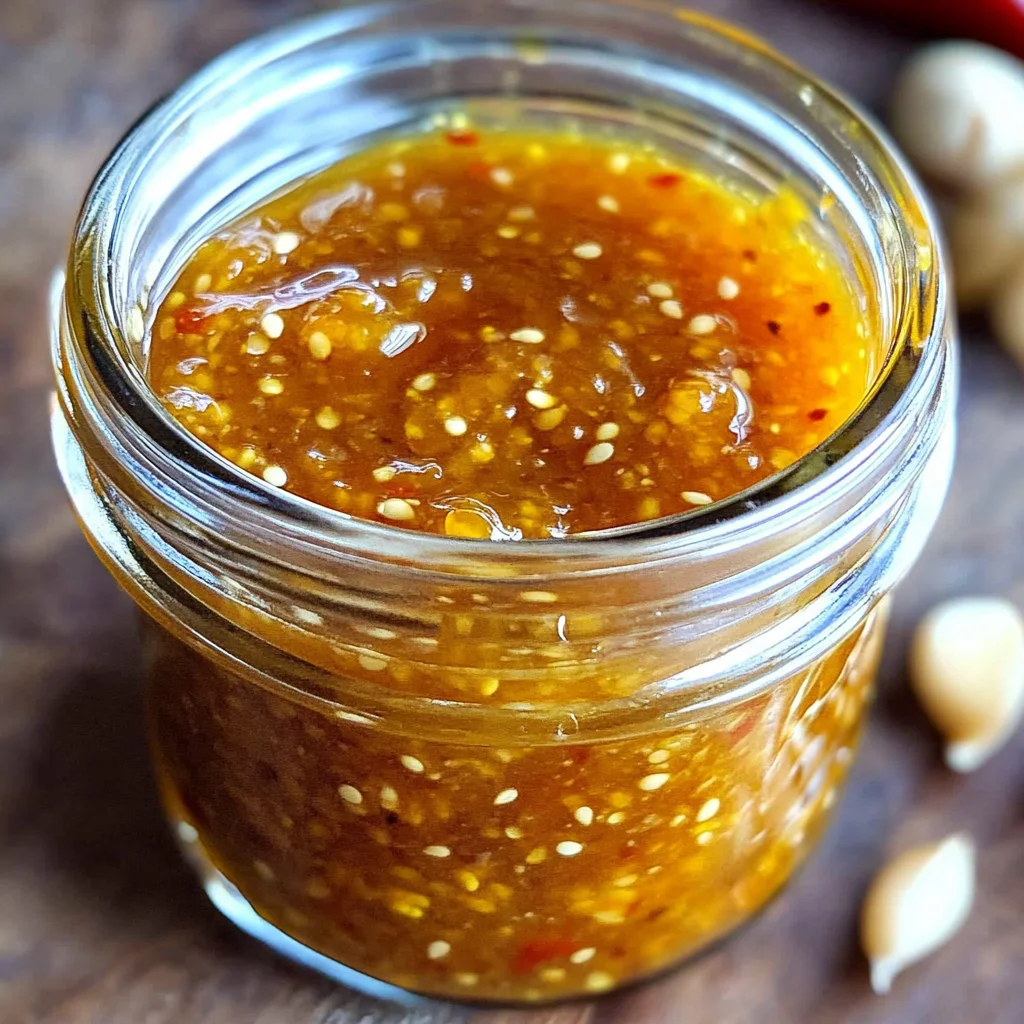 Mango Habanero Honey Garlic Sauce – Sweet, Spicy & Irresistible