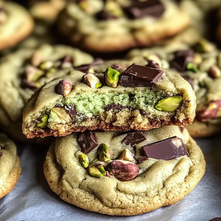 Pistachio Cream Cookies that Melt in Your Mouth