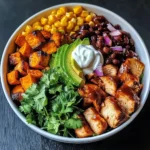 BBQ Chicken Sweet Potato Bowl Recipe