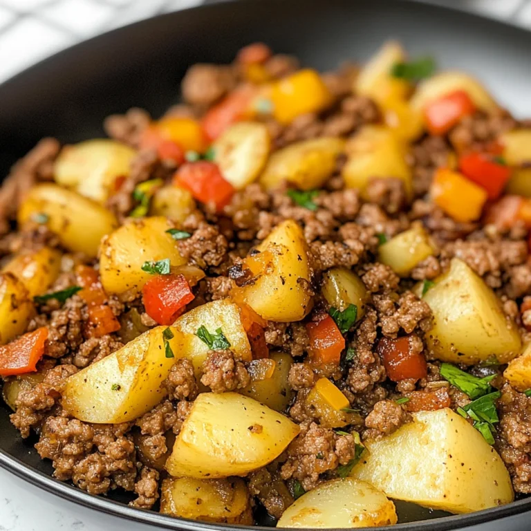 Best Ground Lamb with Potatoes Recipe