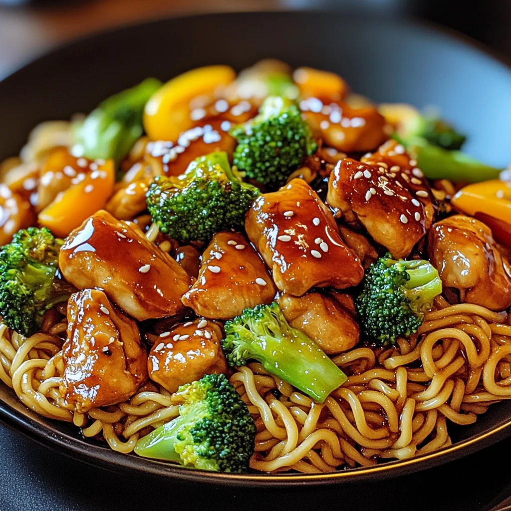 Chicken Teriyaki Noodles